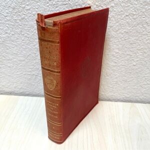 Milton, 1909. The Harvard Classics. Complete Poems. Soft Leather cover. 452pgs